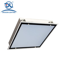 IP65 40W  square LED recessed panel light for hospital laboratory pharmaceutical factory food factory decontamination chamber